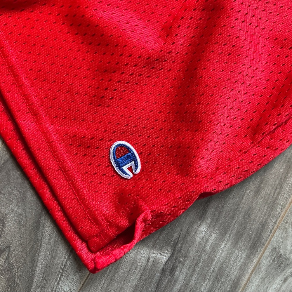 Champion Red Athletic Performance Shorts - Picture 5 of 5